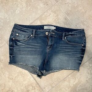 Torrid Blue Denim Shorts